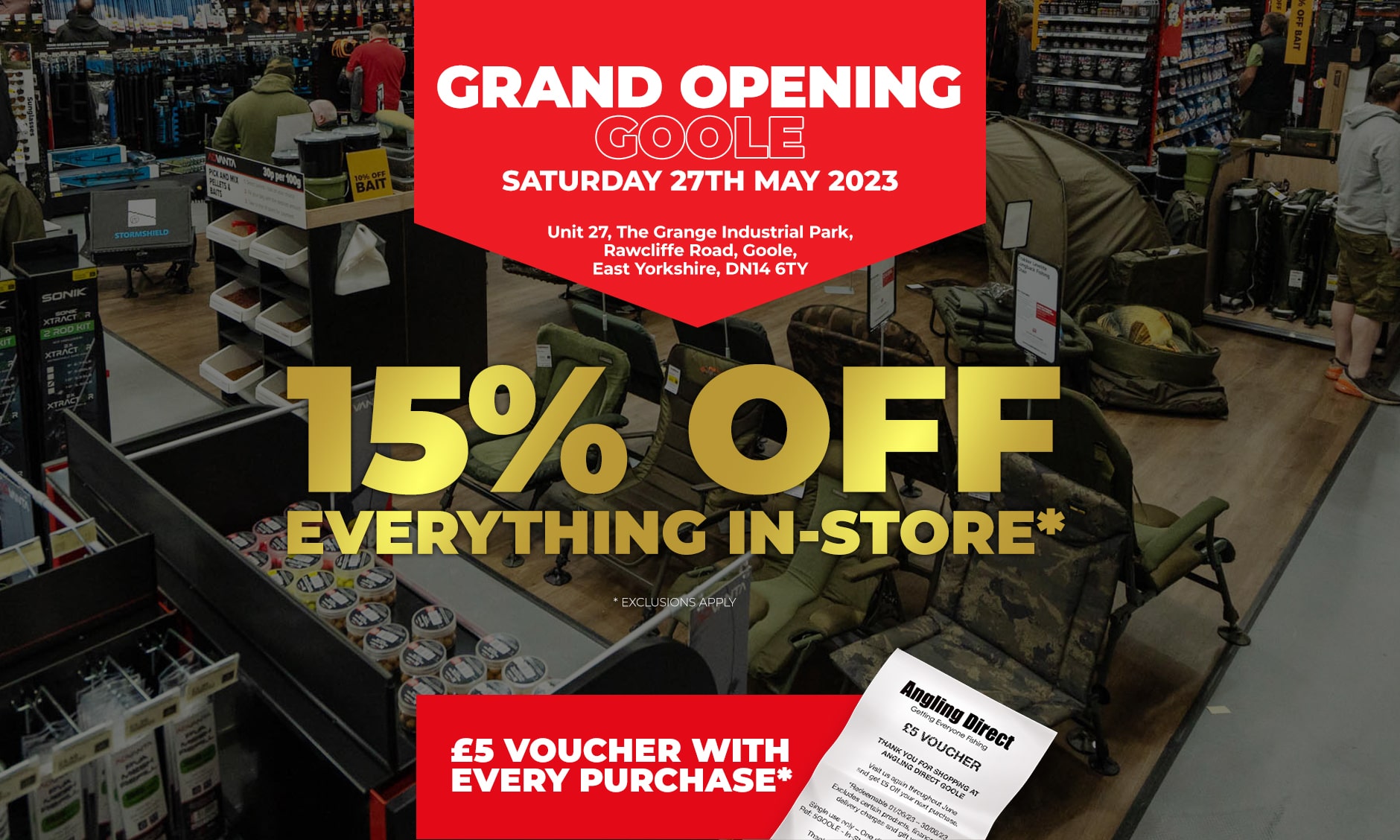 Best Fishing Tackle Store in Goole