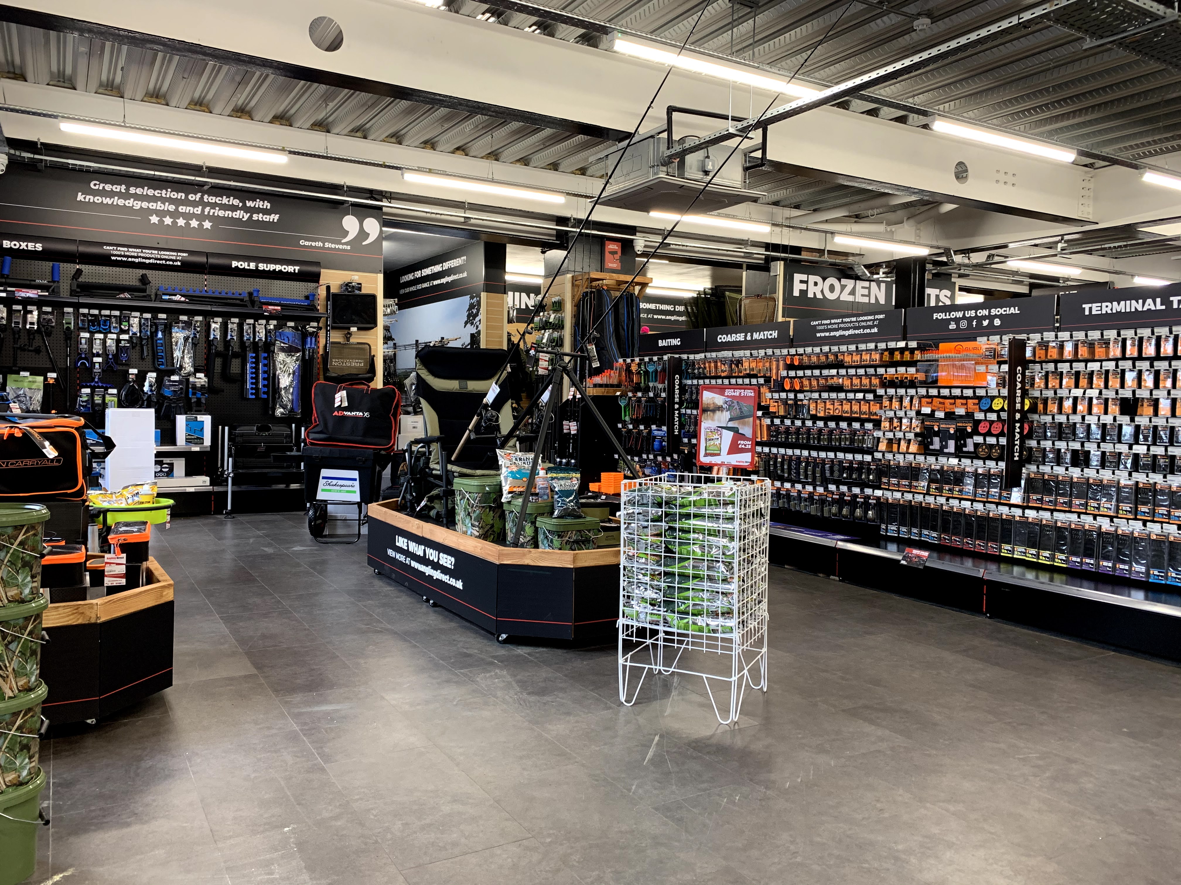 Angling Direct Leicester Now OPEN