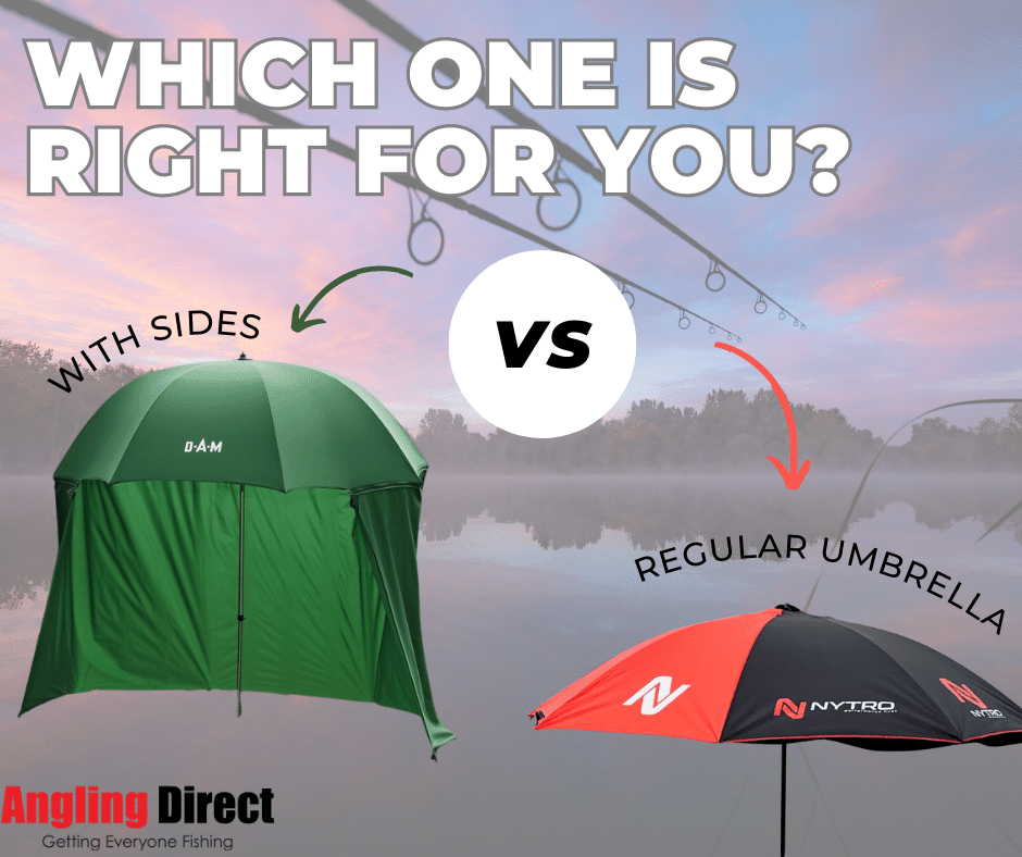 Fishing Umbrella with Sides vs. Regular Umbrella: Which One is Right for You?