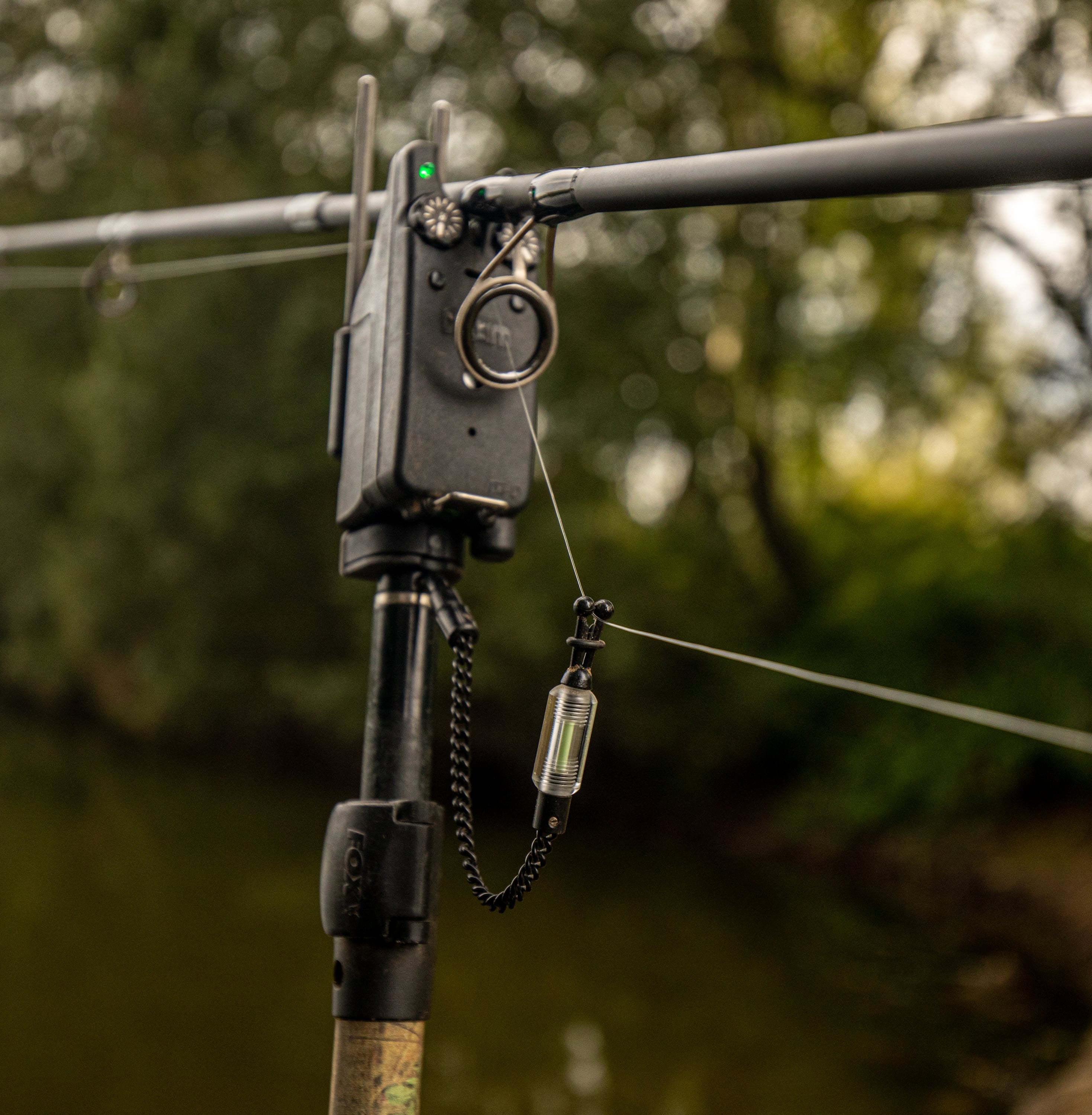 Bite alarms for fishing